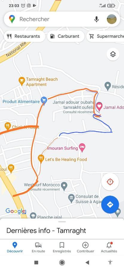 Appart Oubaha Tamrakht Taghazout Agadir Kültér fotó